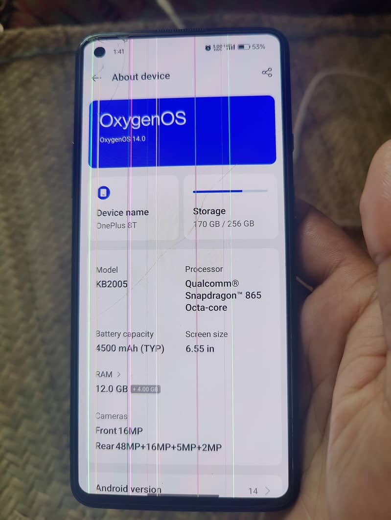 One Plus 8T 0