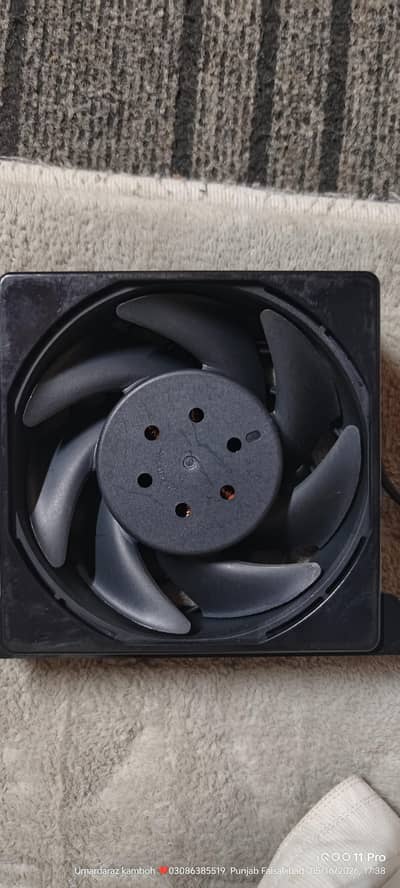 Hi high speed turbo fan 12 volt 4 ampr size 5 inch 2 metr air throw