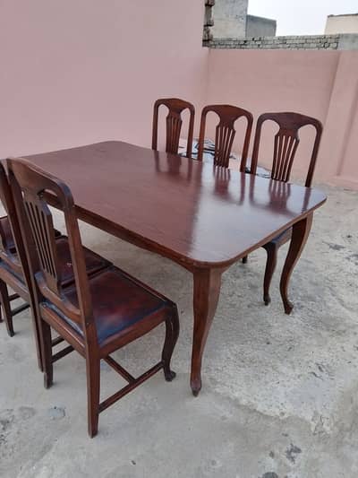 Six chear Table
