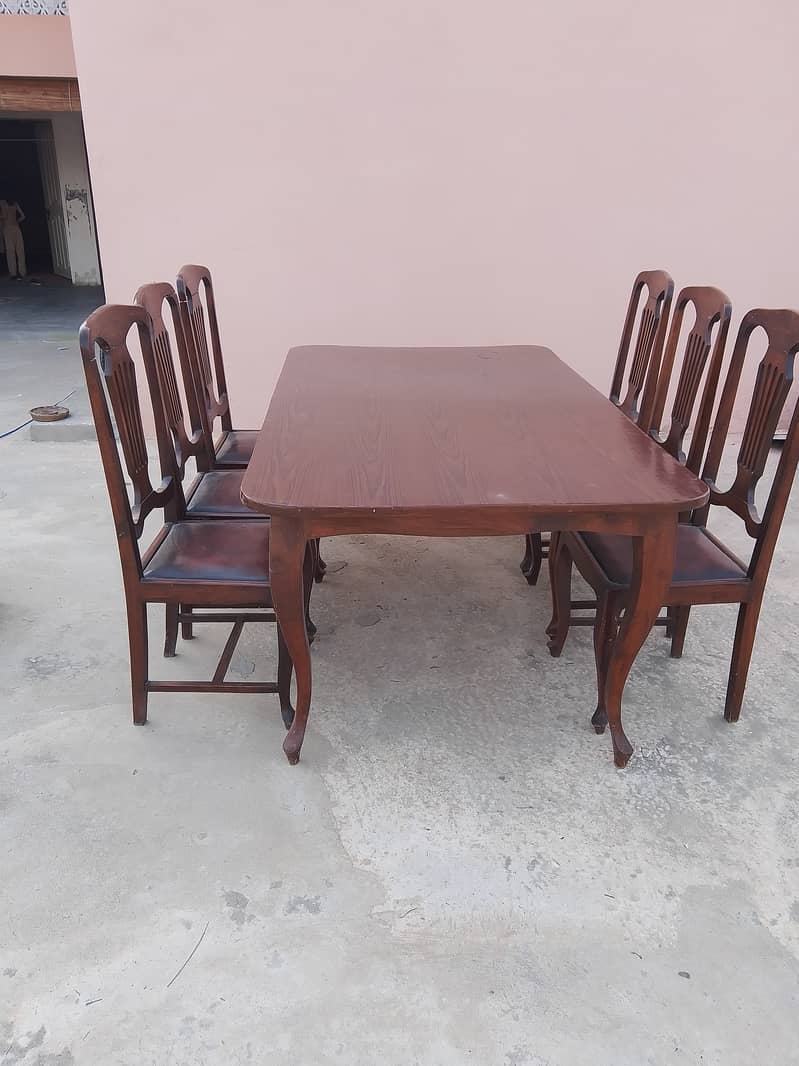 Six chear Table 3