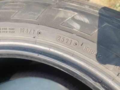 Tyres 265/65/17 slightly used