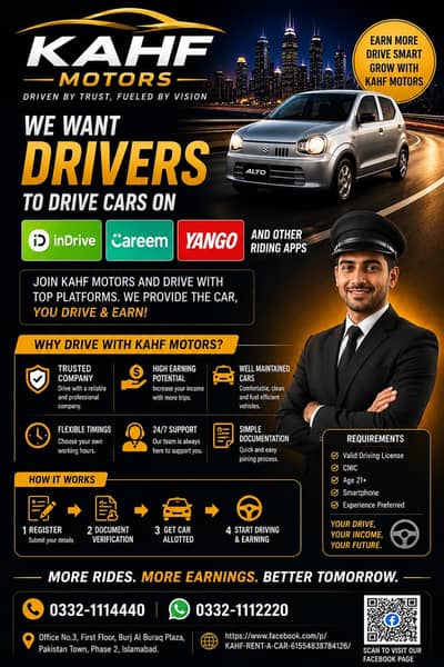 Urgent drivers required