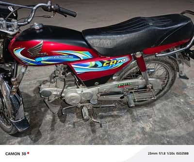 Honda cd 70 23/24 Model bike for sale in Vehari.