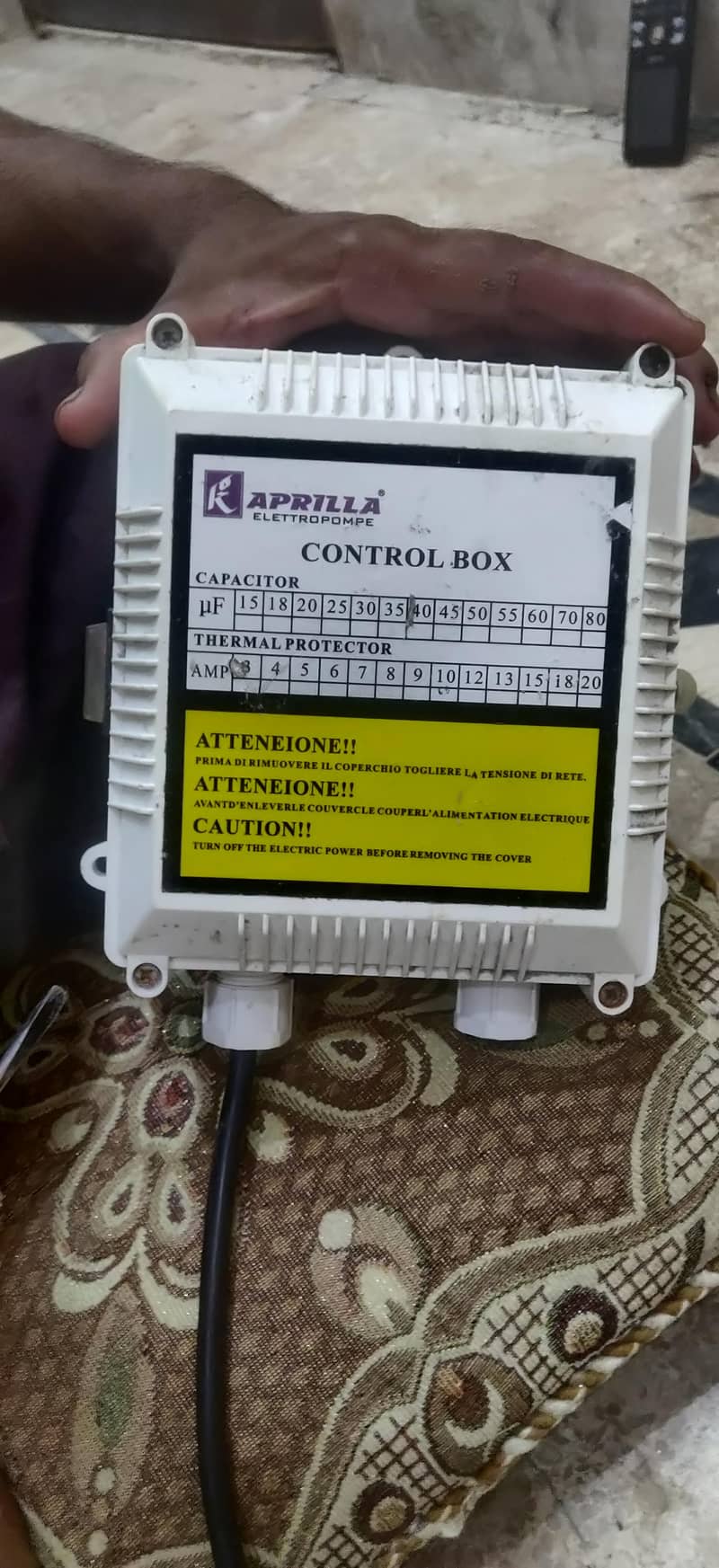 control box 6