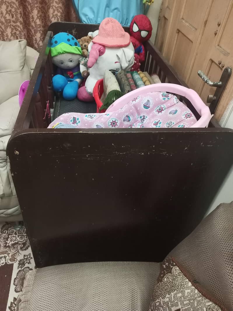 babycot solid wood 1