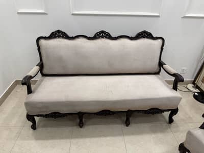 Victorian 5 seater 3+1+1 Sofa Set