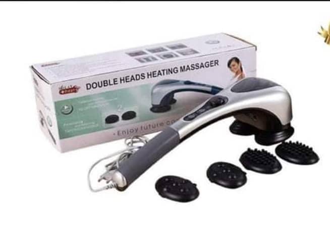 German Infrared Technology Double Heads Full Body Vibrating Messager Hammer with infrared Heating