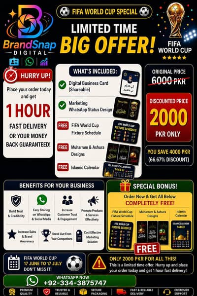 Digital Business Card | Promotional Design