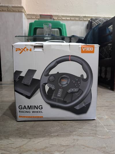 PXN V900 Racing Steering Wheel with Pedals – Excellent Condition