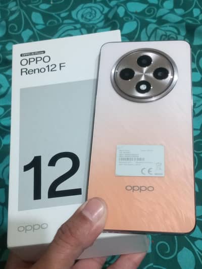 OPPO Reno 12F 8GB RAM 256GB box hai