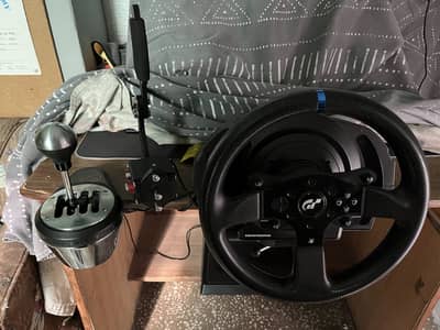 Thrustmaster T300rs GT sim setup with pc