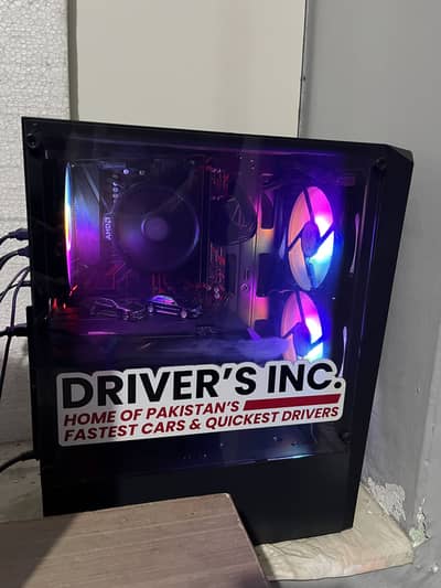 Gaming pc with whole simulator set up