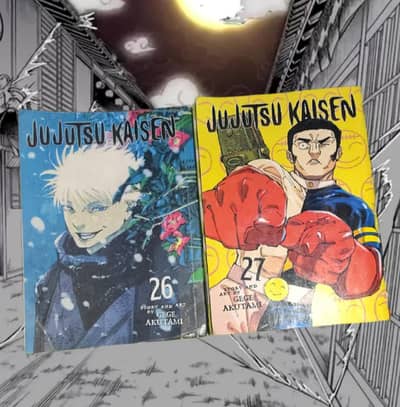 manga books volume 26 and 27