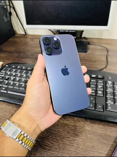 I phone 14 pro max icloud locked 256 Gb