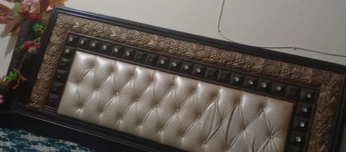 bed side table and dressing. without matrass