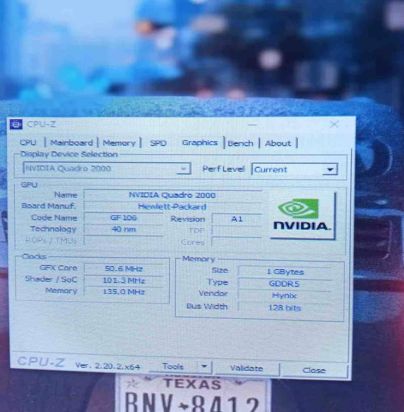 NVIDIA QUADRO 2000 5