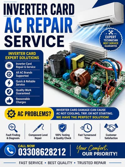 inverter Ac card repair sale & purchase