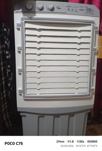 Pel AC DC Room cooler 10 month warranty