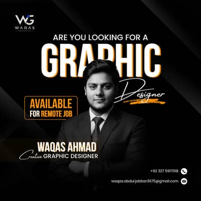 Professional Graphic Designer Available for Remote Jobs