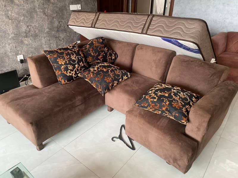 L Shape sofa 0