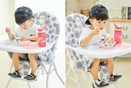 Kids Light Weight High Chair | Baby Feeding Chair | 4 in 1 High Chair