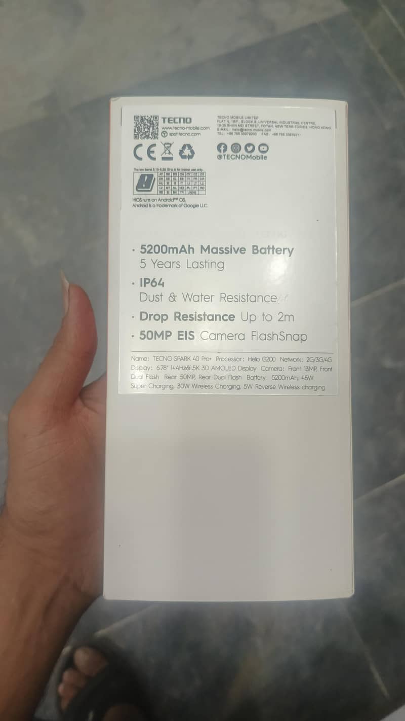 Tecno CAMON 40 Pro+ 4