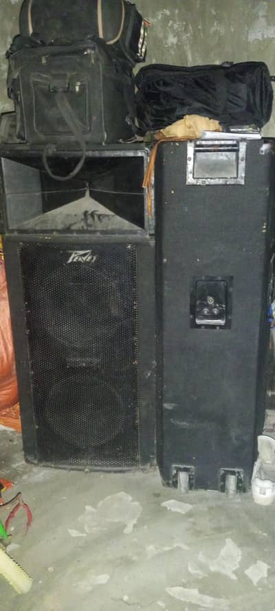 sp4 dj sound system withmixer