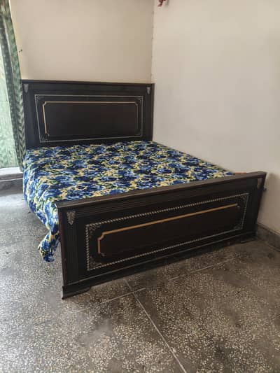 double bed.