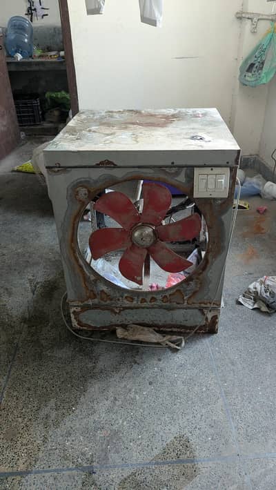6x6 air cooler both pump and fan working no leakage