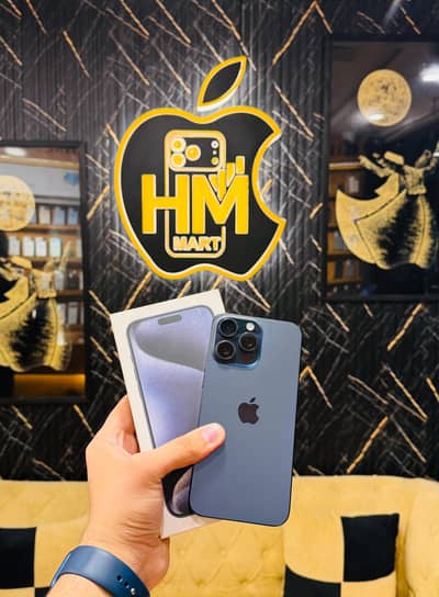 iPhone 15 Pro Max with Box 512GB 87 Genuine Health Gen1 Waterpack