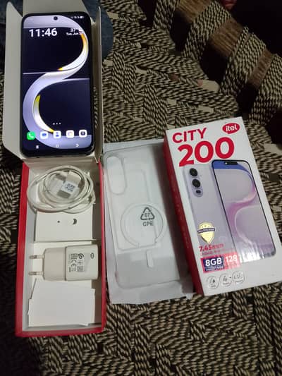 Itel city 200 for sale 4+4 8/128