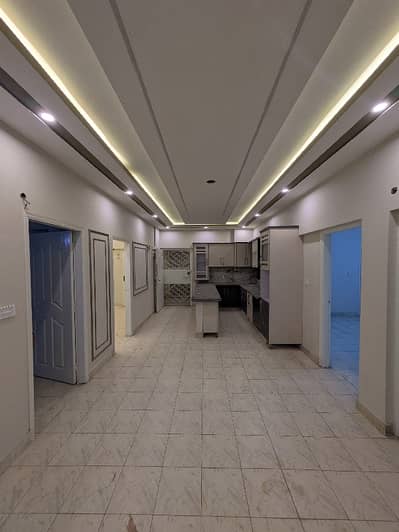 3 Bed Drawing Dining Road Facing Apartment Available For Sale In Gulistan E Johar Block 13