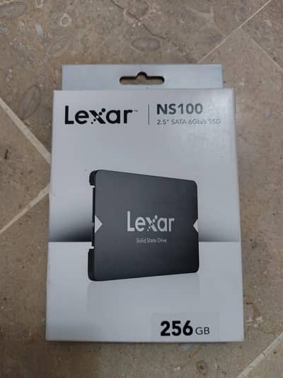 lexar ssd 256gb brand new