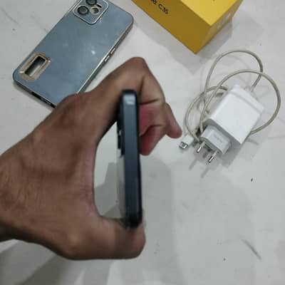 realme C35 new mobile 4/128 full box 10 by 10