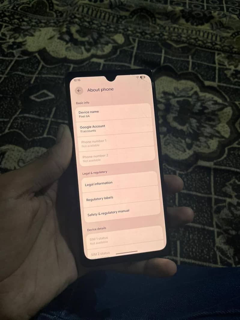 Google Pixel 6a 7