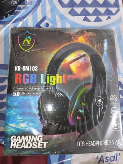 RGB LIGHT GAMING HEADSET