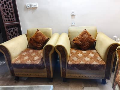 Premium 7-Seater Sofa Set for Sale – Excellent Condition