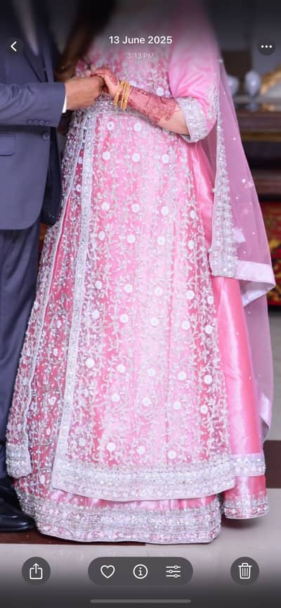 Bridal walima lehnga