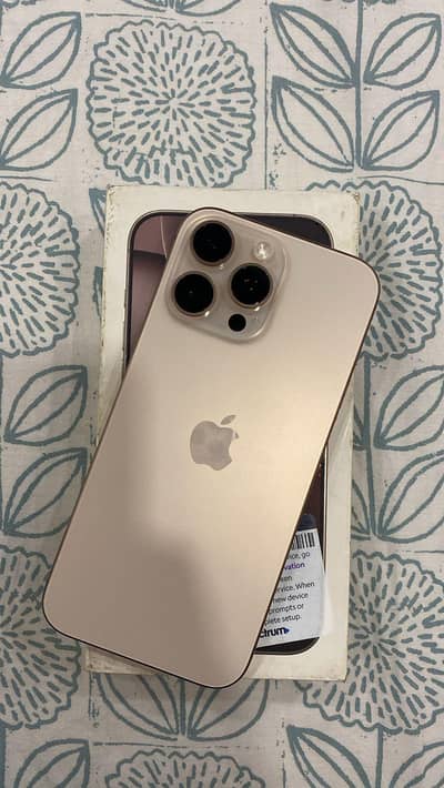 Iphone 16 Pro Max 256GB With Box