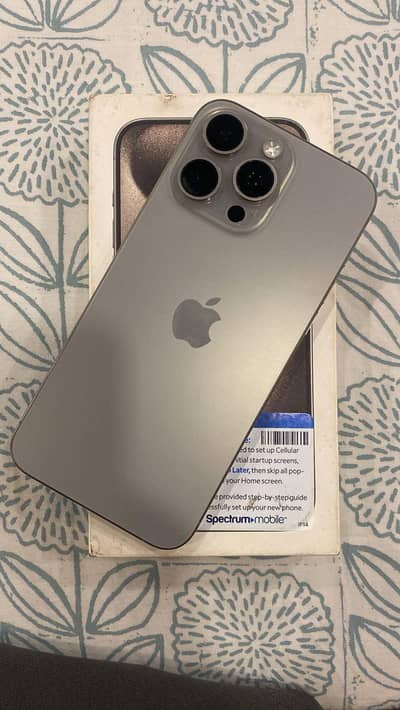 Apple iPhone 15 Pro Max With Box 256GB