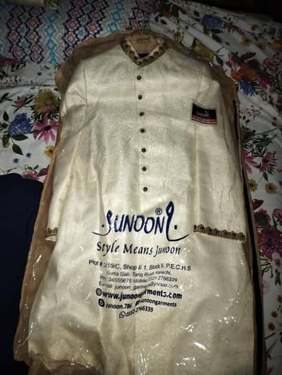 junoon brand grooms sherwani