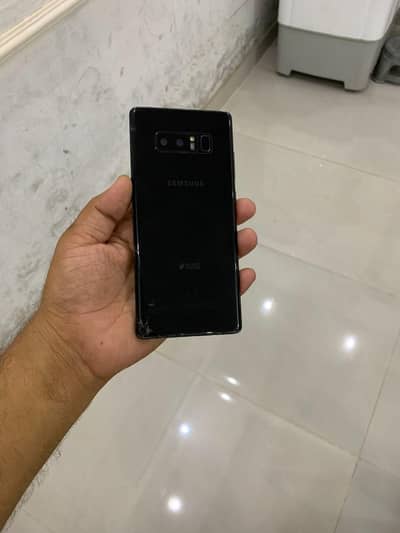 Samsung Mobile Note 8 6gb 256Gb non pta rate fnl sale and exchange