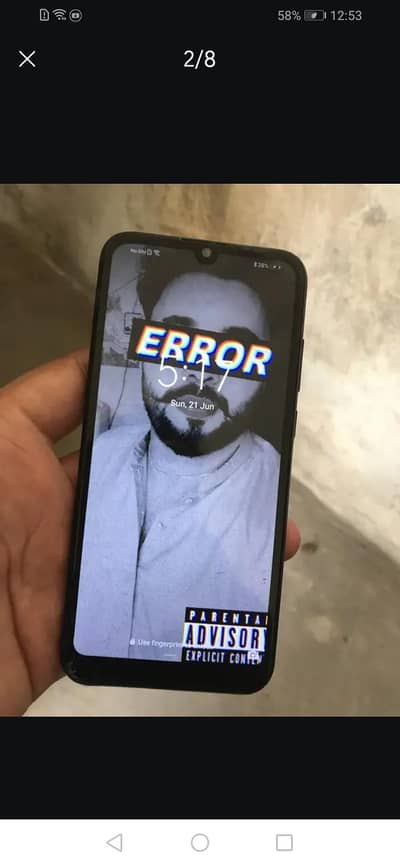 Honor 8A3GB Ram 64GB memory call me 03257141502
