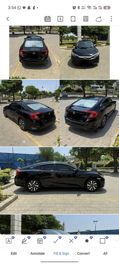 Honda Civic Oriel 2017