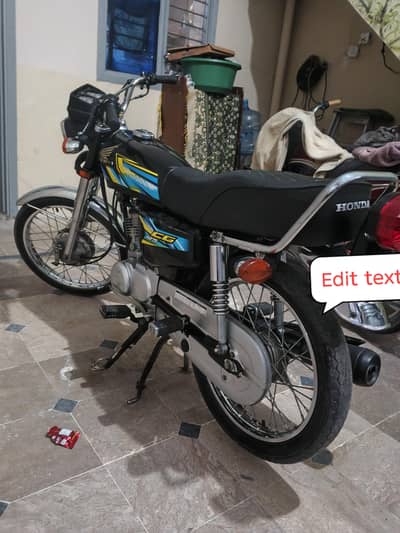 Honda 125 2023 model lush condition