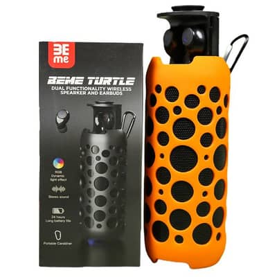 BEME Turtle 2-in-1 Wireless Speaker & Earbuds