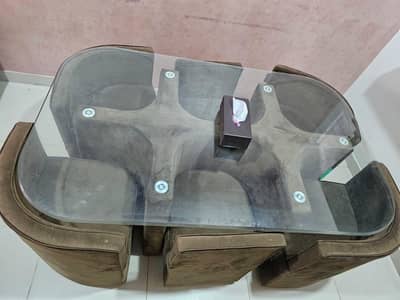6 seater dining table