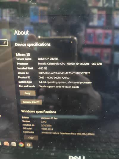 Dell Chromebook Touch n Type 32 gb