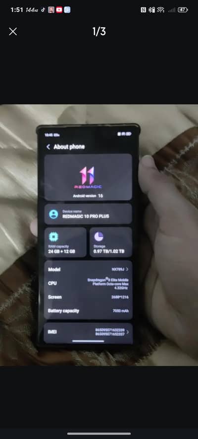 Zte nubia RedMagic 10 Pro Plus
