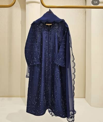 BRAND NEW FULLY HAND WORKED Silk 3 piece